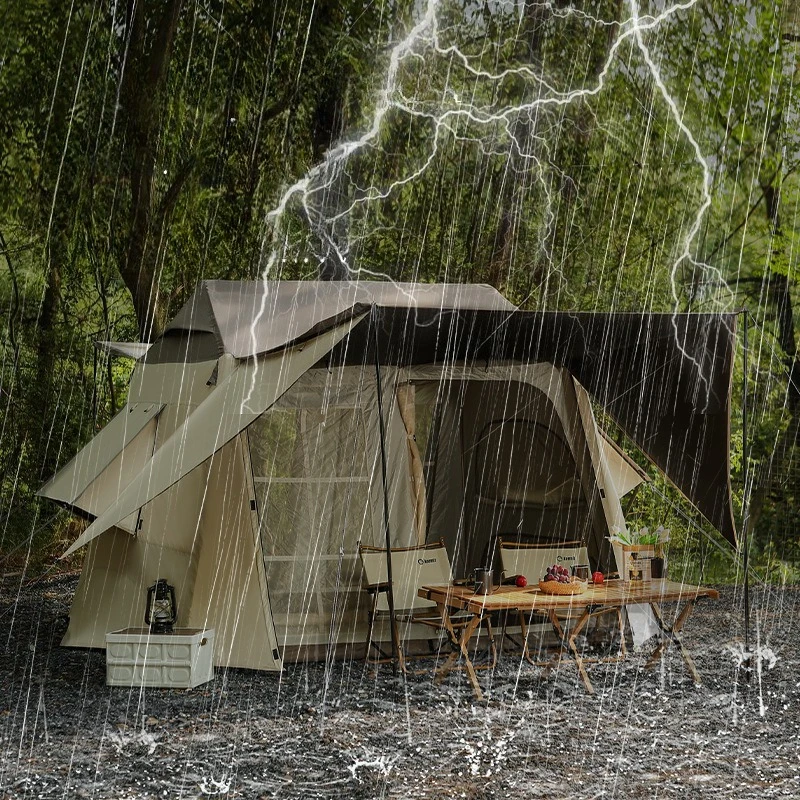Portable Outdoor Tent Camping Rainproof Sunproof No Need Setup Aluminum Alloy Support Frame Tents Naturehike Tourism Tents