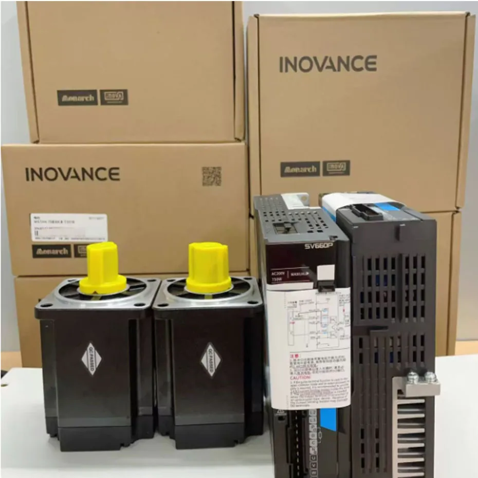 Raytools XC3000S laser system automatic focusing cutting head BM110 Huichuan servo motor driver bus SV630 750W/400W with brake