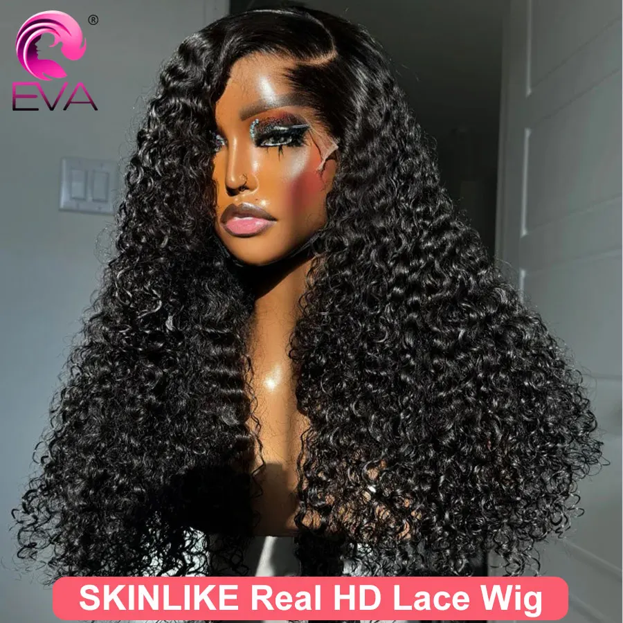 Raw Vietnamese Burmese Curly HD Lace Wigs 5x5 Glueless Ready To Wear Wigs Kinky Curly Human Hair Pre Plucked HD Lace Closure Wig