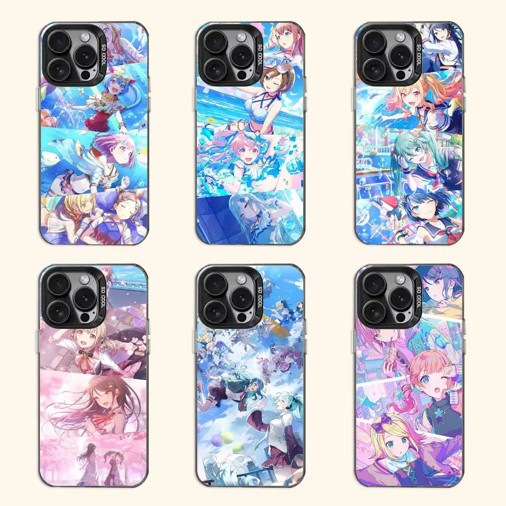 

Project S-SEKAI A-Anime Phone Case For iPhone 17 16e 16 15 14 13 12 11 Pro Max X XR XS MAX Back Cover