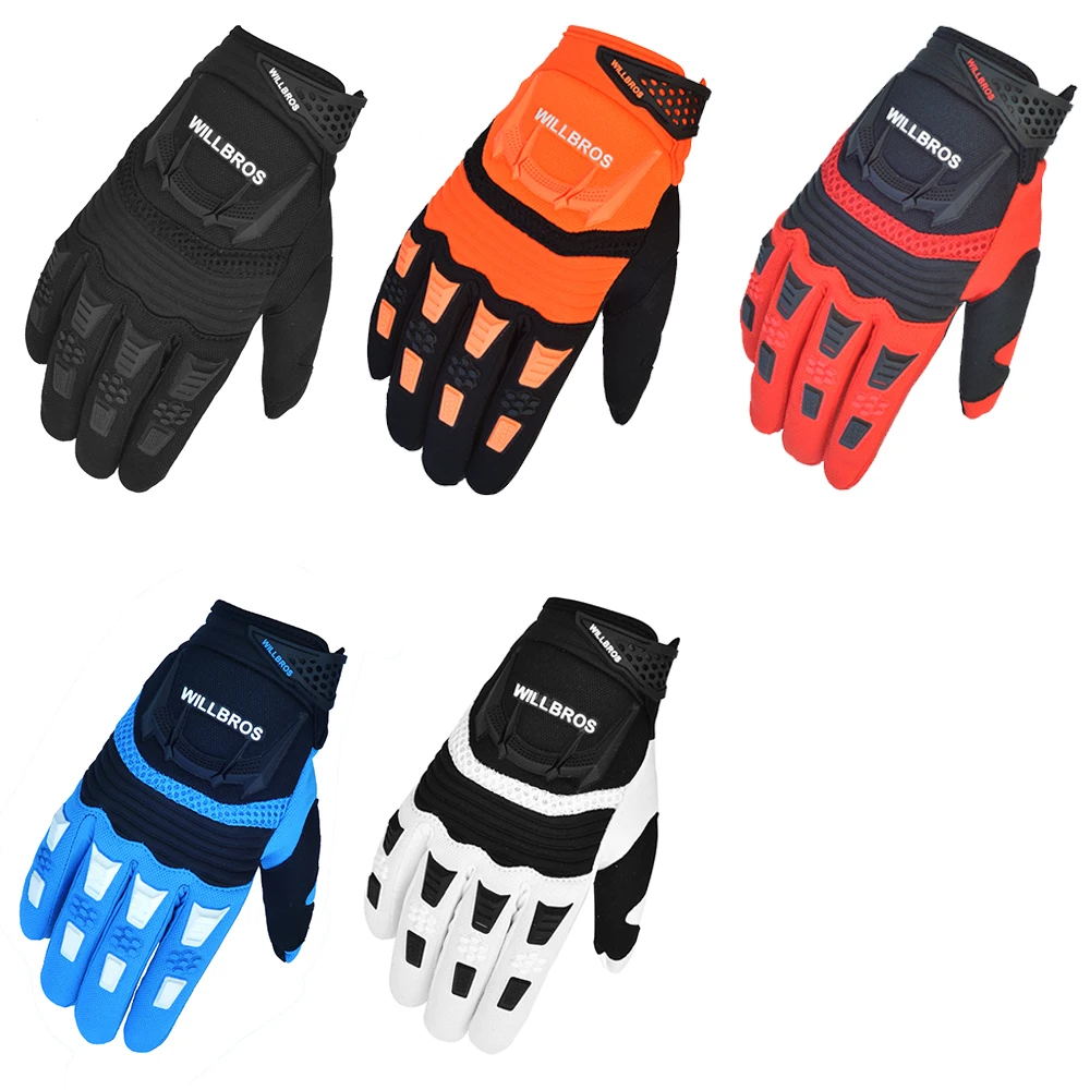 Willbros Dirtpaw Racing Motocross Dirt Bike Gloves Motorcycle MX Off Road UTV MTB ATV Bicycle Downhill Riding