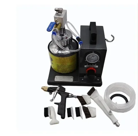 1L Pneumatic Shoe Gluing Machine One Glue Gun+Brush Handle