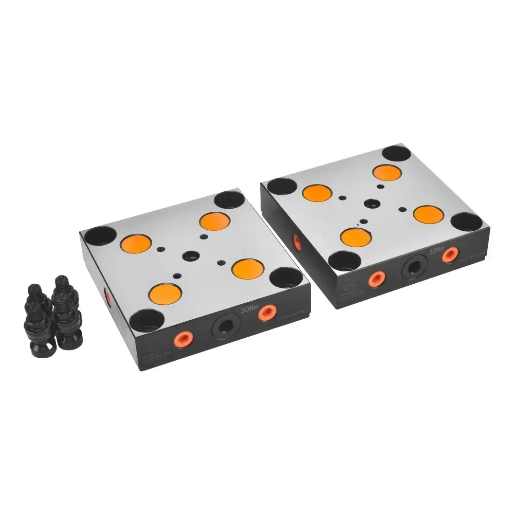 Best-sellin5 Axis Cnc Turning Vise Lathe Accessories Clamp Lang Zero Point System CNC Tools Workholding Cnc Milling Vice 5thaxis
