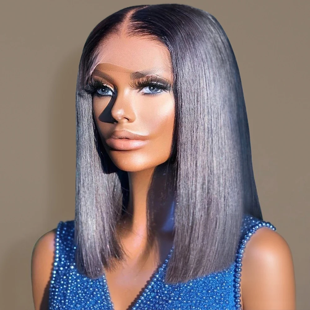 

Вьетнамские HD-парики из 100% натуральных волос, черные, с фронтальной плетеной прядью, 250% плотность, без клея, идеально прямые, 13x4, 13x6, короткие боб-парики с полуоткрытым фронтальным кружевом