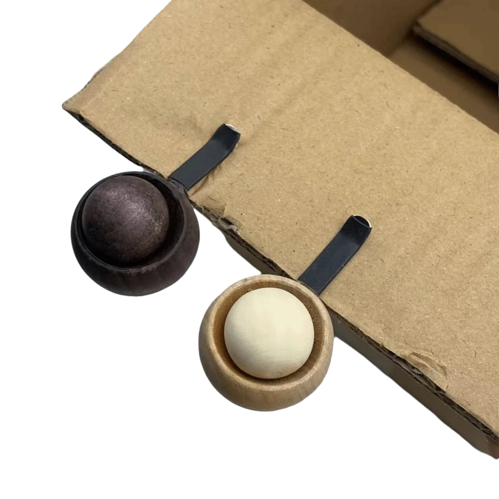 Handmade Car Air Freshener Diffuser Natural Black Walnut Elegant Design Aroma Diffuser Reusable Mini Size Decorative Diffuser