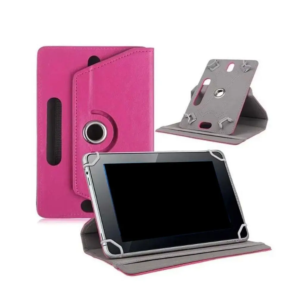 新しい 1 PC 7 インチユニバーサルタブレットケースレザーフリップスタンドカバーサムスン高品質とハイエンドレザースタンドケース E3V0
