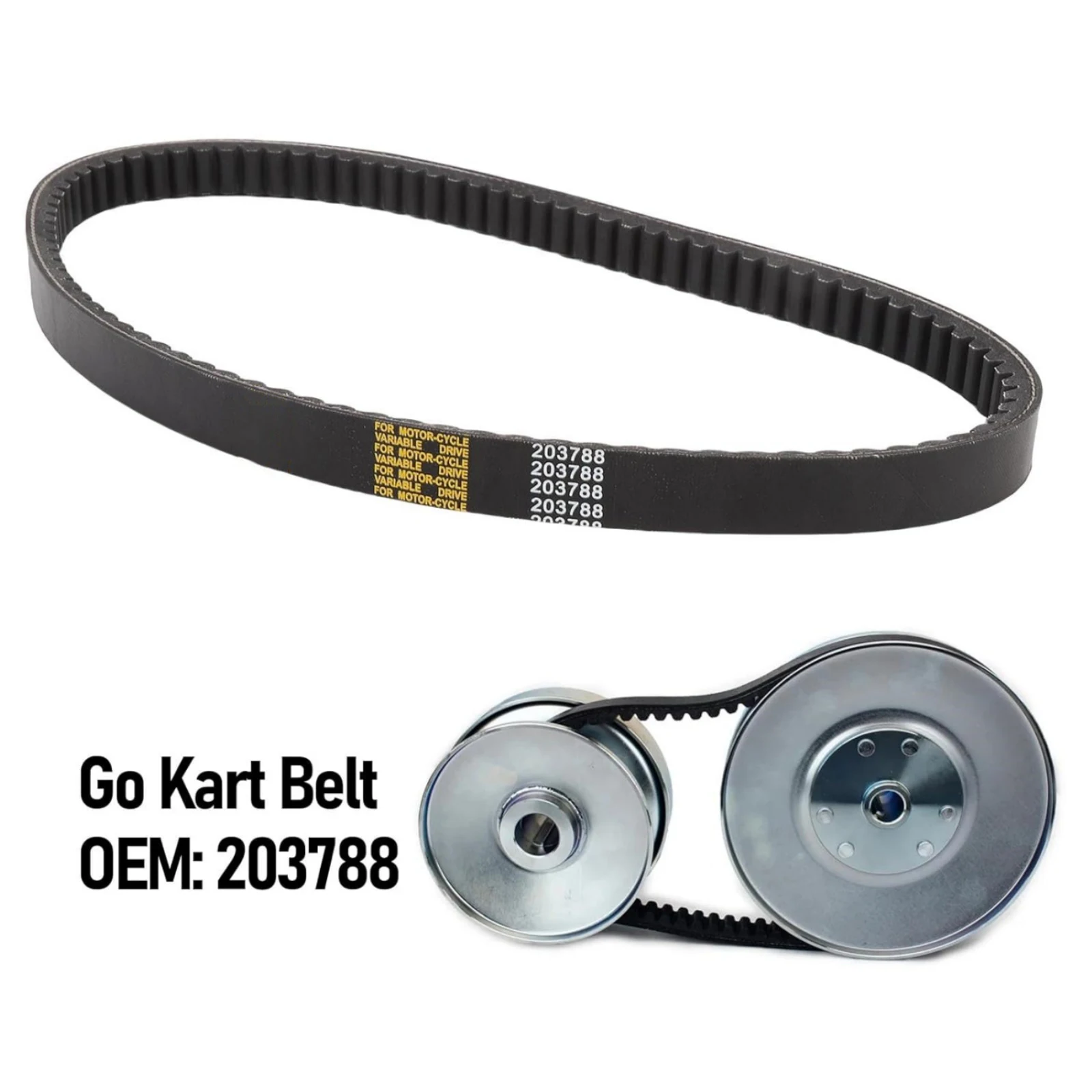 

Ремень приводной 203788 203788A для гоночных картов Comet TAV2 серий 40 и 44 с гидротрансформатором, для двигателей 8-18 л.с., прямая замена