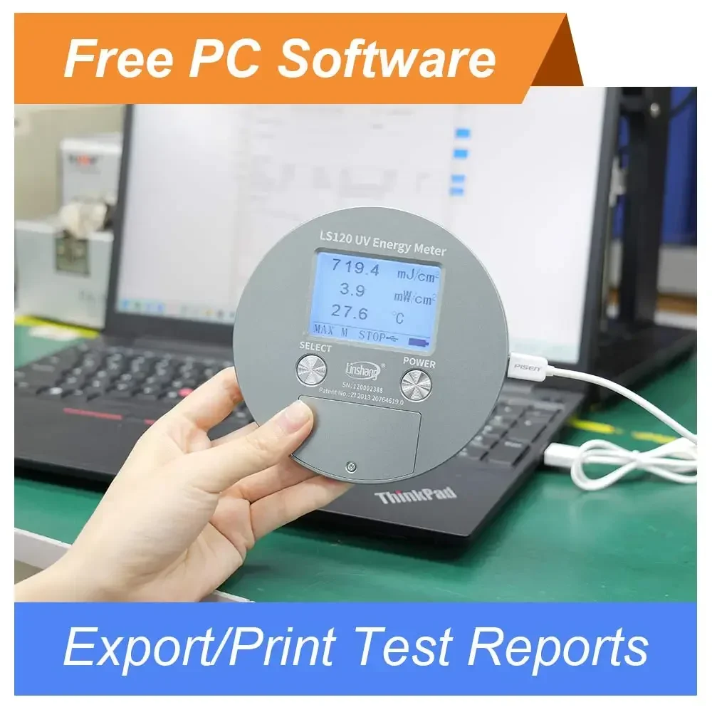 IN STOCK Berserk LS120 365nm UV Energy Intensity Measuring Instrument Irradiation Tester UV Energy Meter 6