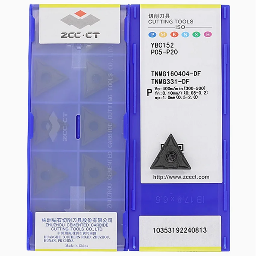 

TNMG160404-DF YBC152/TNMG160404-DF YBC252/TNMG160404-DF YBC251/TNMG160404-DF YBC151 ZCC.CT CNC blade carbide insert turning tool