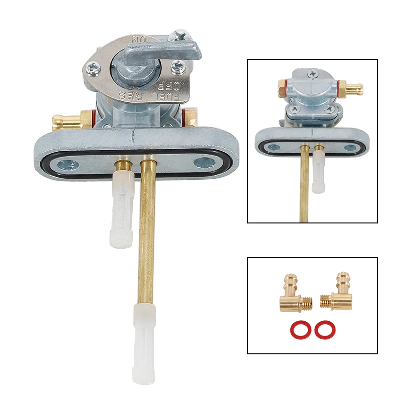Motorcycle Gas Fuel Petcock Tap Valve  For Yamaha TX500 TX650 TX750 XS500 XS650 XS1 XS2 OEM:447-24500-02 447-24500-01