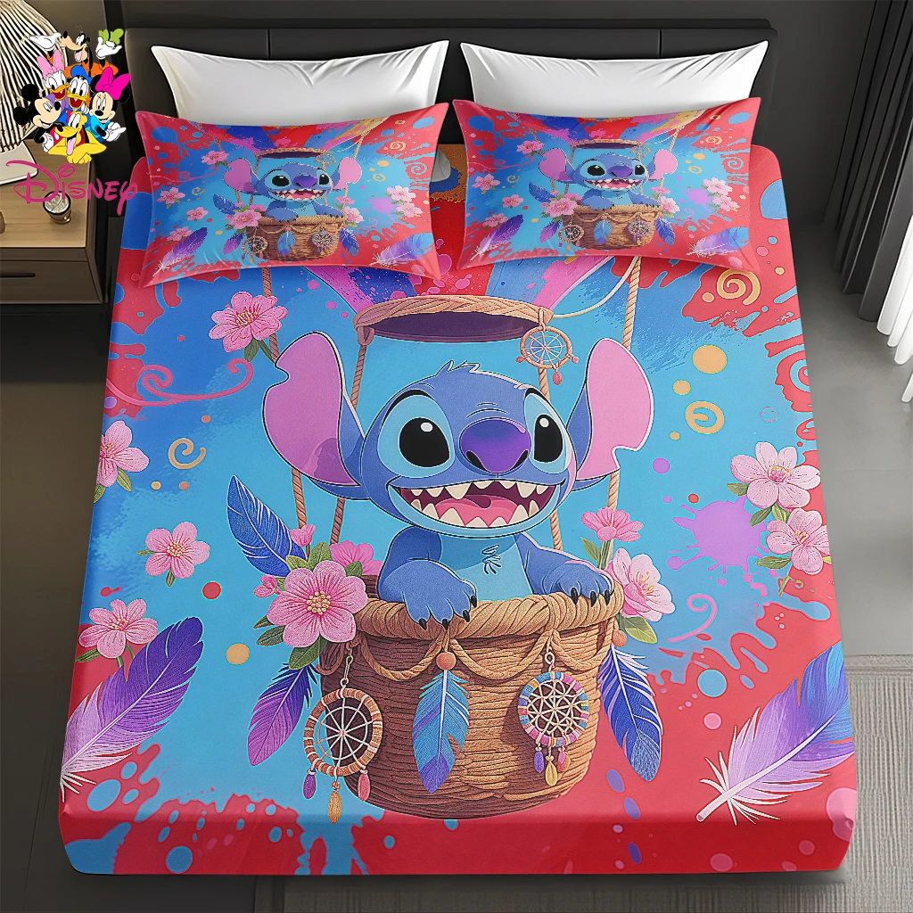 2/3 قطعة مجموعة أوراق جاهزة بنمط طباعة غرزة ديزني ، سلة صائد الأحلام طباعة رقمية كرتونية ، هدية عيد الميلاد والعام الجديد