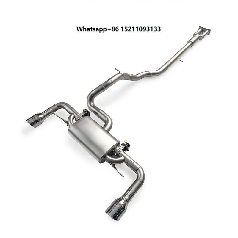 High-performance Stainless Steel Pipe Intelligent Valve Exhaust System Muffler