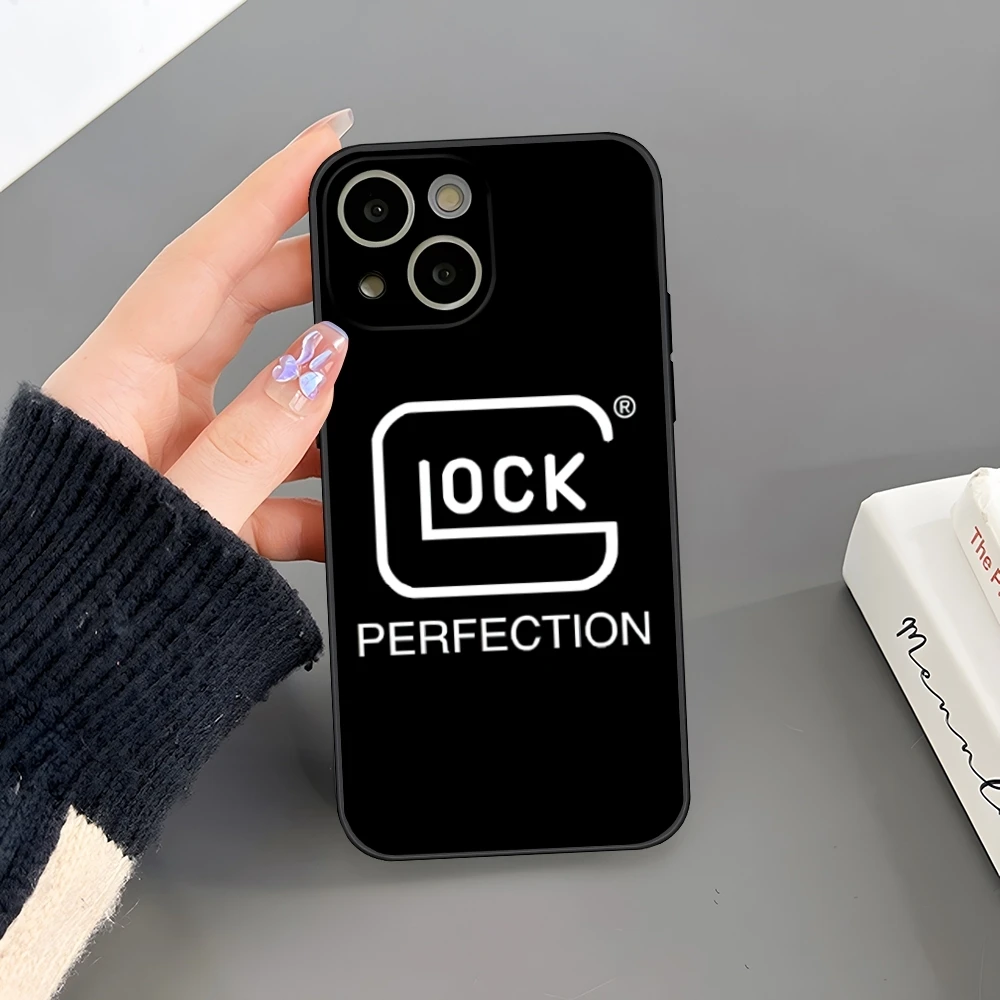 Glock Handgun Phone Case For 14 Pro Max For Apple Iphone 16 15 Po Max 12 Mini 11 13 Pro Xr X Xs 8 7 Plus Back Cover