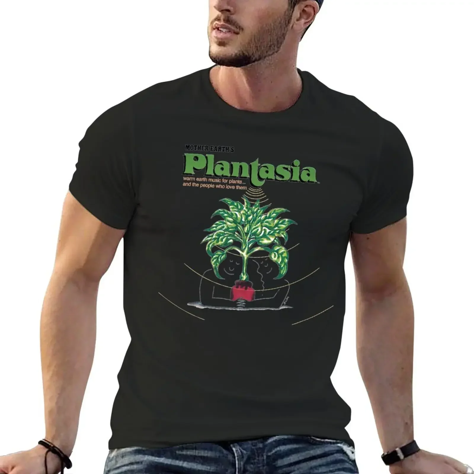 Plantasia Essential T-Shirt customizeds kawaii clothes clothes for men