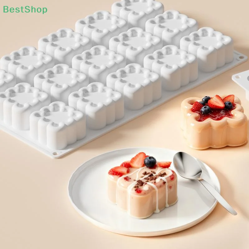 

♥Pentagram/Square Pudding Silicone Mousse Mold DIY Dessert Chocolate Mould Pastry Baking Pan Cake Tool