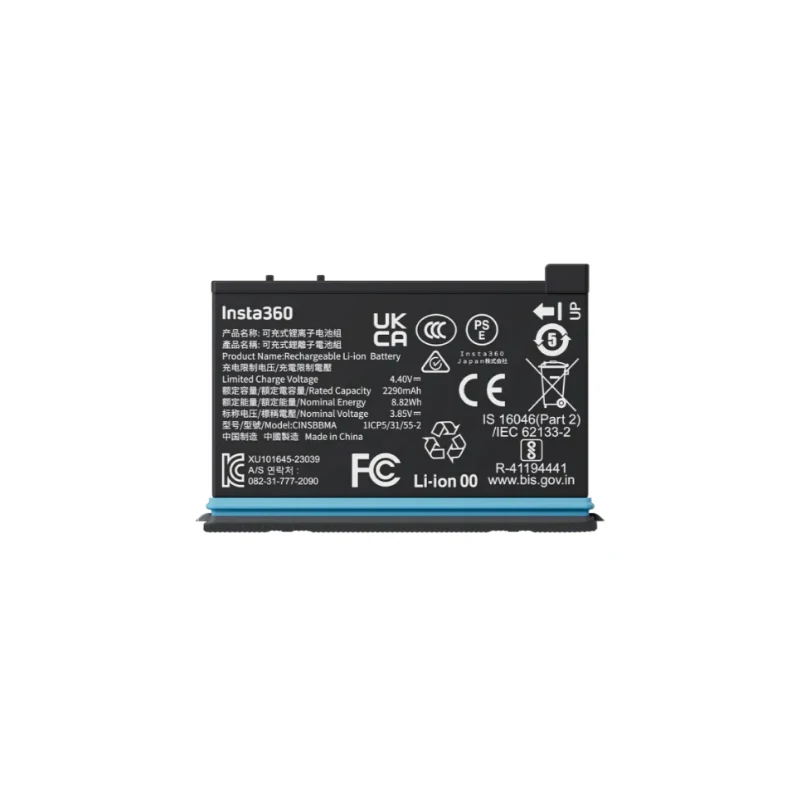 عدسة أصلية Insta 360 LINK2 2C ملحقات الكاميرا 1800mAh X4 360 ZV E10 كاميرا مقاومة للماء OM6 مقبض التدفق كاميرا Gimbal Pocket3