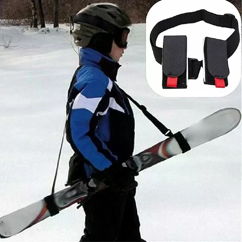 

Outdoor Ski Fixed Strap Hand-held Double Board Ski Strap Snowboard Shoulder Straps Adult Sled Shoulder Straps Ski Accessory