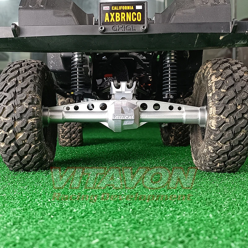 VITAVON CNC Aluminum 7075 Rear Straight Axle Housing set For Axial SCX10 Ill Bronco SCX10 Pro