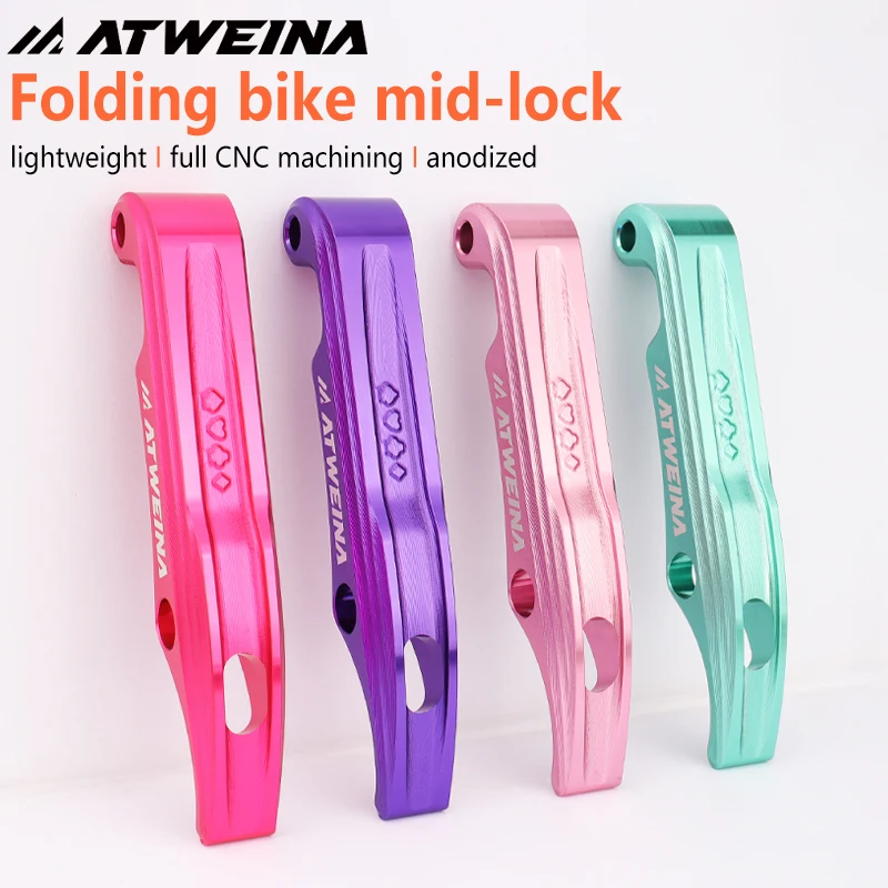 

Автомобильный замок ATWEINA из легкого сплава большого размера с технологией ЧПУ, складная защелка для тканевых сумок