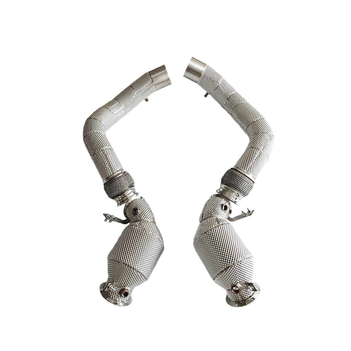 200 Cells Heatshield For X5M F95 X6M F96 4.4T Downpipe 6