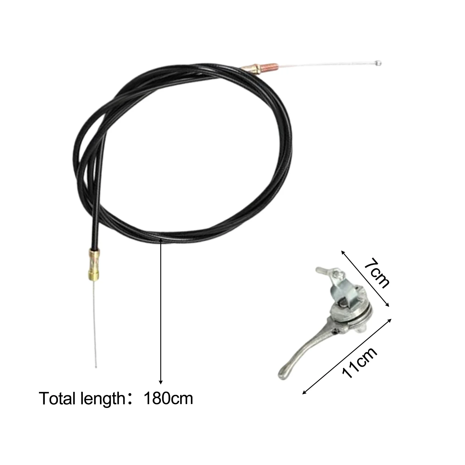 Comme indiqué Kit de câbles d'accélérateur Câble de coupe de câble d'accélérateur haute performance Whiteman J36 Connexion réactive des performances optimales