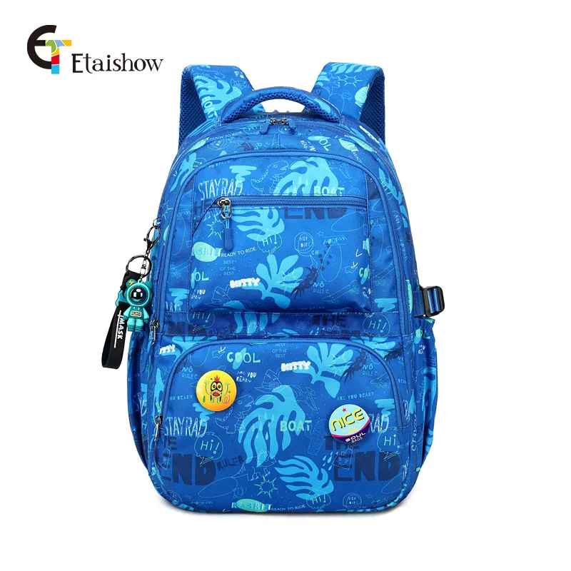 New Large School Bags Cute School Backpack Printed Waterproof Backpack Primary Schoolbag for Teenager Girls Kids Mochila