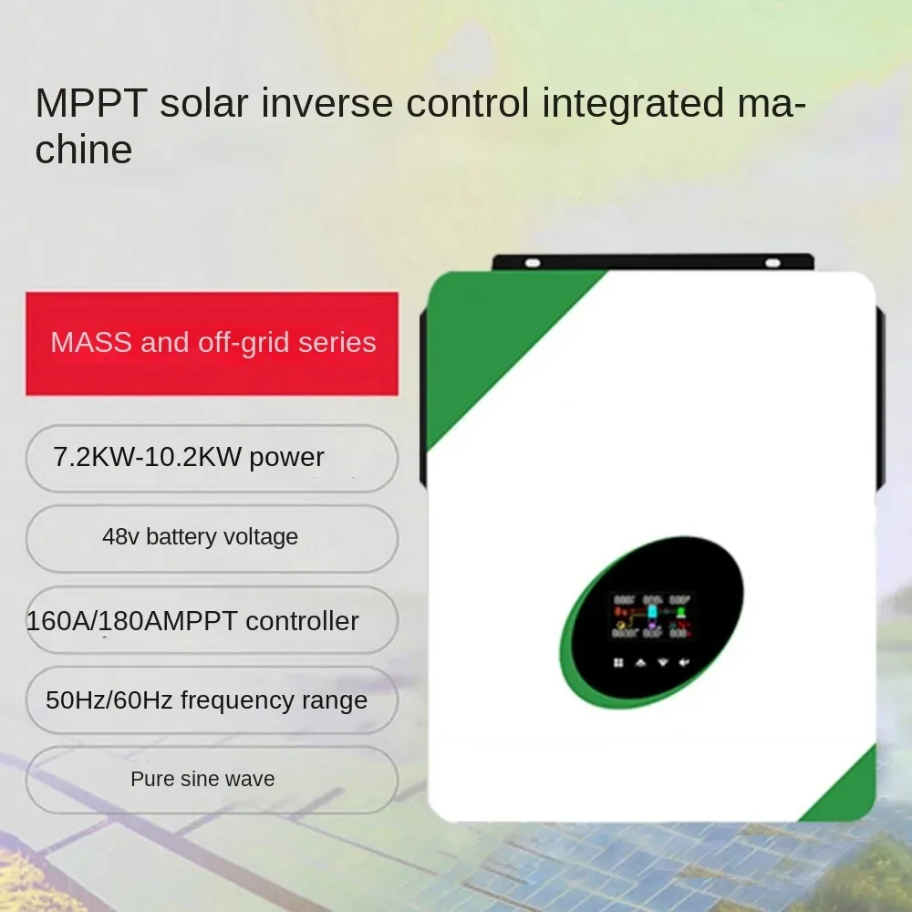 8.2kw 48V Inverse Control All-in-One Machine Pure Sine Wave Hybrid Solar Photovoltaic Household Inverter