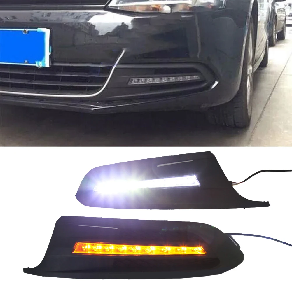 Fog Lamps Daytime Run Light Parts Repair Replacement Spare Accessories Easy Installation High Quality Long Lasting