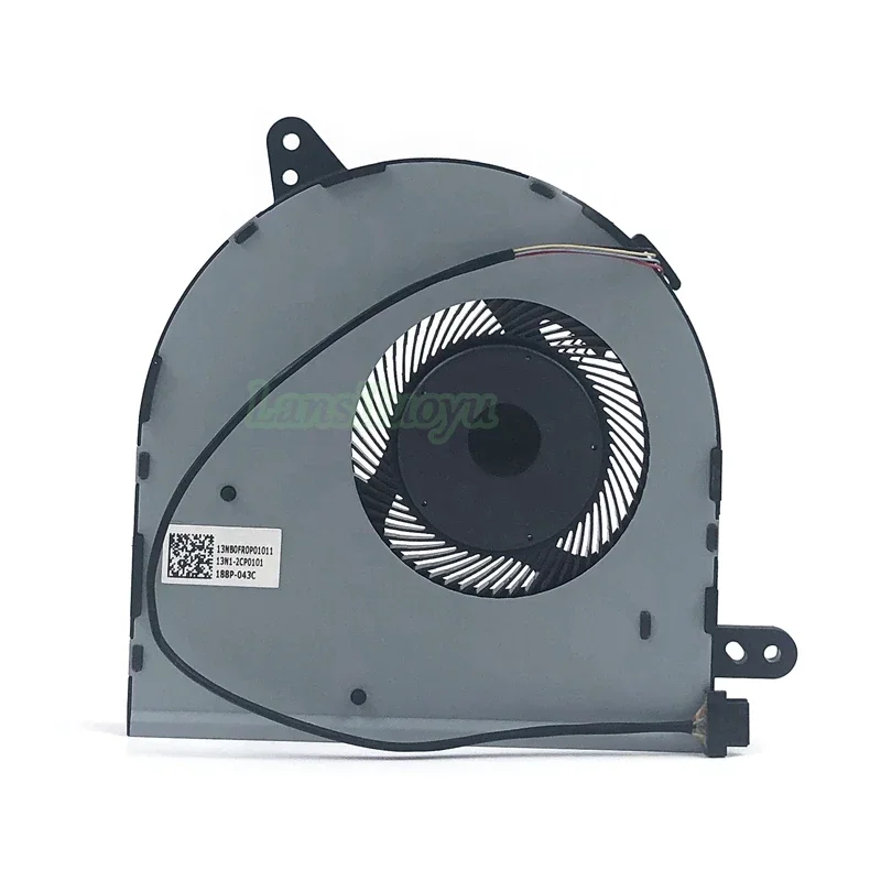 Nuevo ventilador de refrigeración Original para CPU de ordenador portátil para Asus vivobook X705 X705N X705NC N705 X705U F705N enfriador 13NB0FR0P01011 NS85B18-17C01 5V