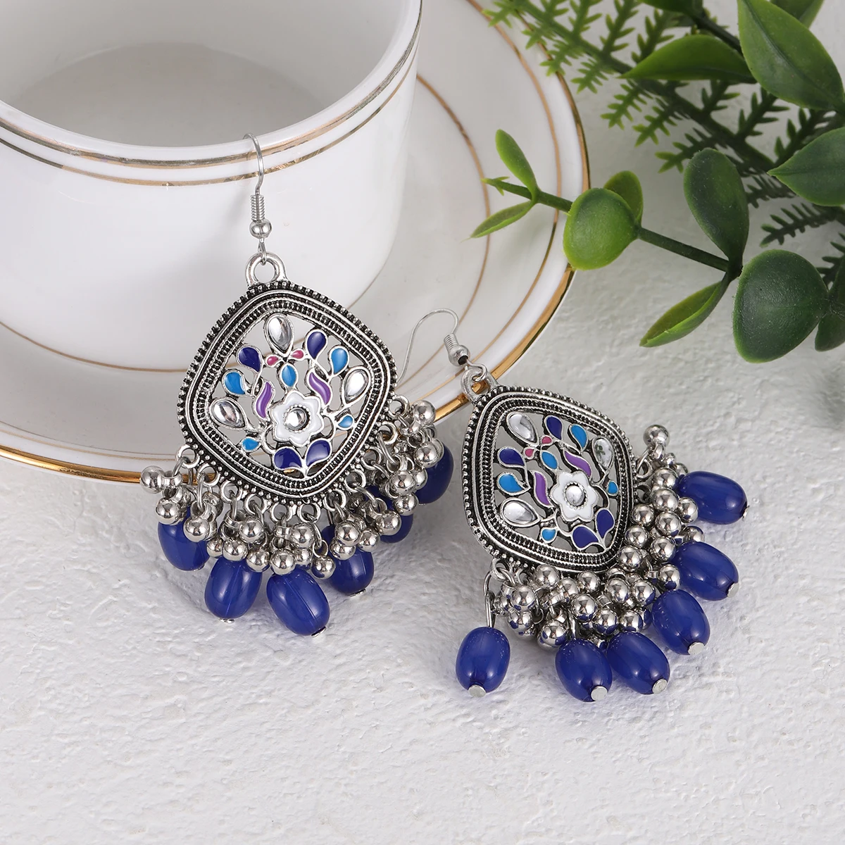 Boho Retro Silver C…