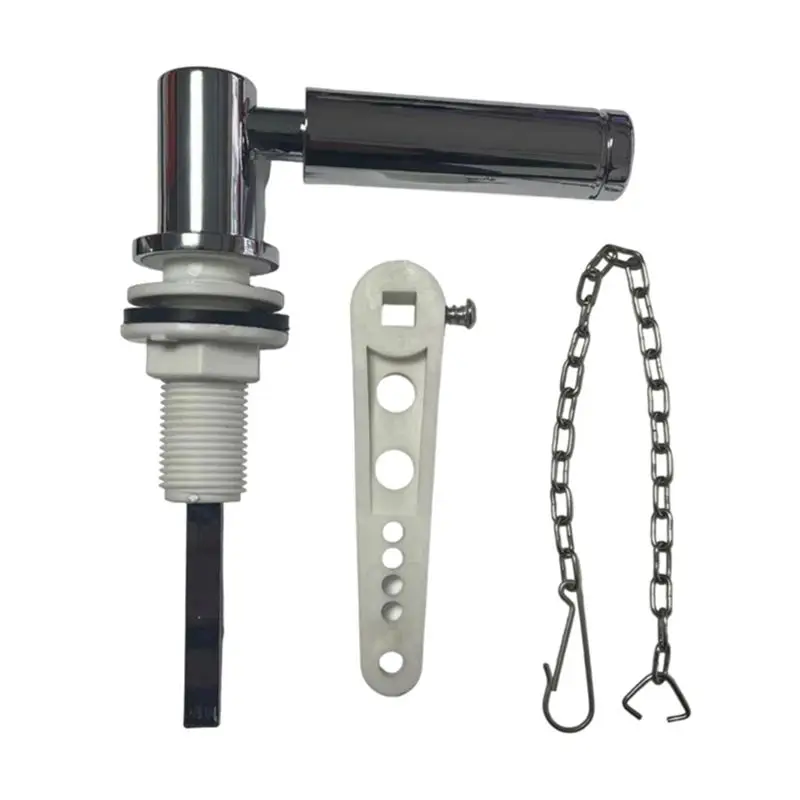 

ABVT-Toilet Cistern Flush Handle Replacement Lever Modern Toilet Water Tanks Handle Tool Toilet Cistern Repair Handle