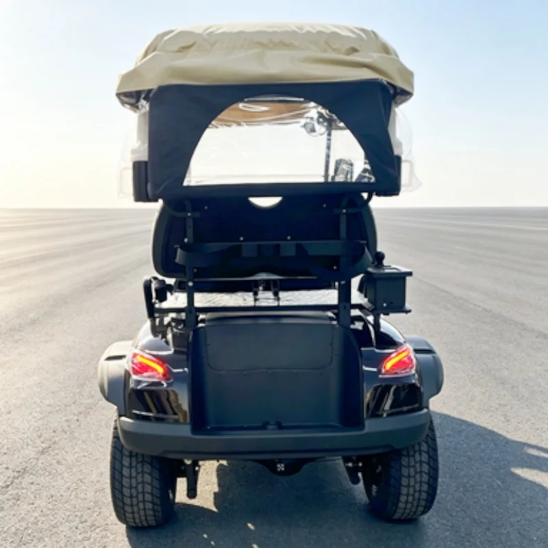 2026 New Cost-Effective 2 Seater Club Car Electric Golf Cart CE DOT Ball Washer Golf Bag Rack And Basket Golf Bag Rain Cover