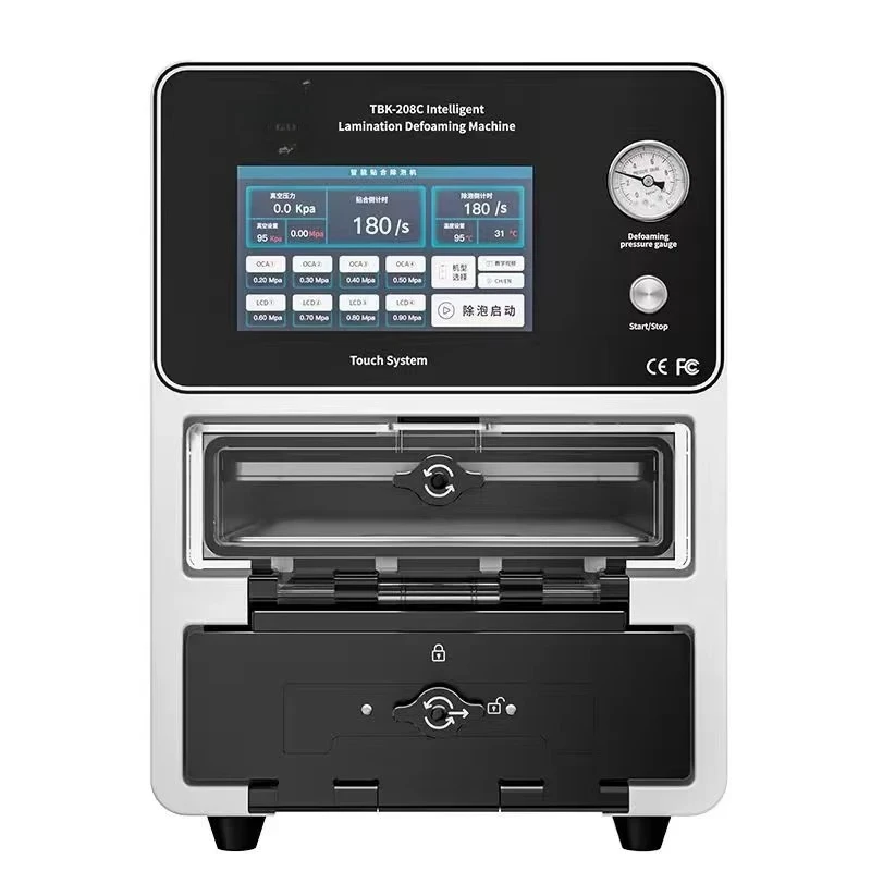 New TBK 208C 15inch Lamination and Defoaming Machine Phone Repair Machine Tool for Phone Tablet ipad Refurbish