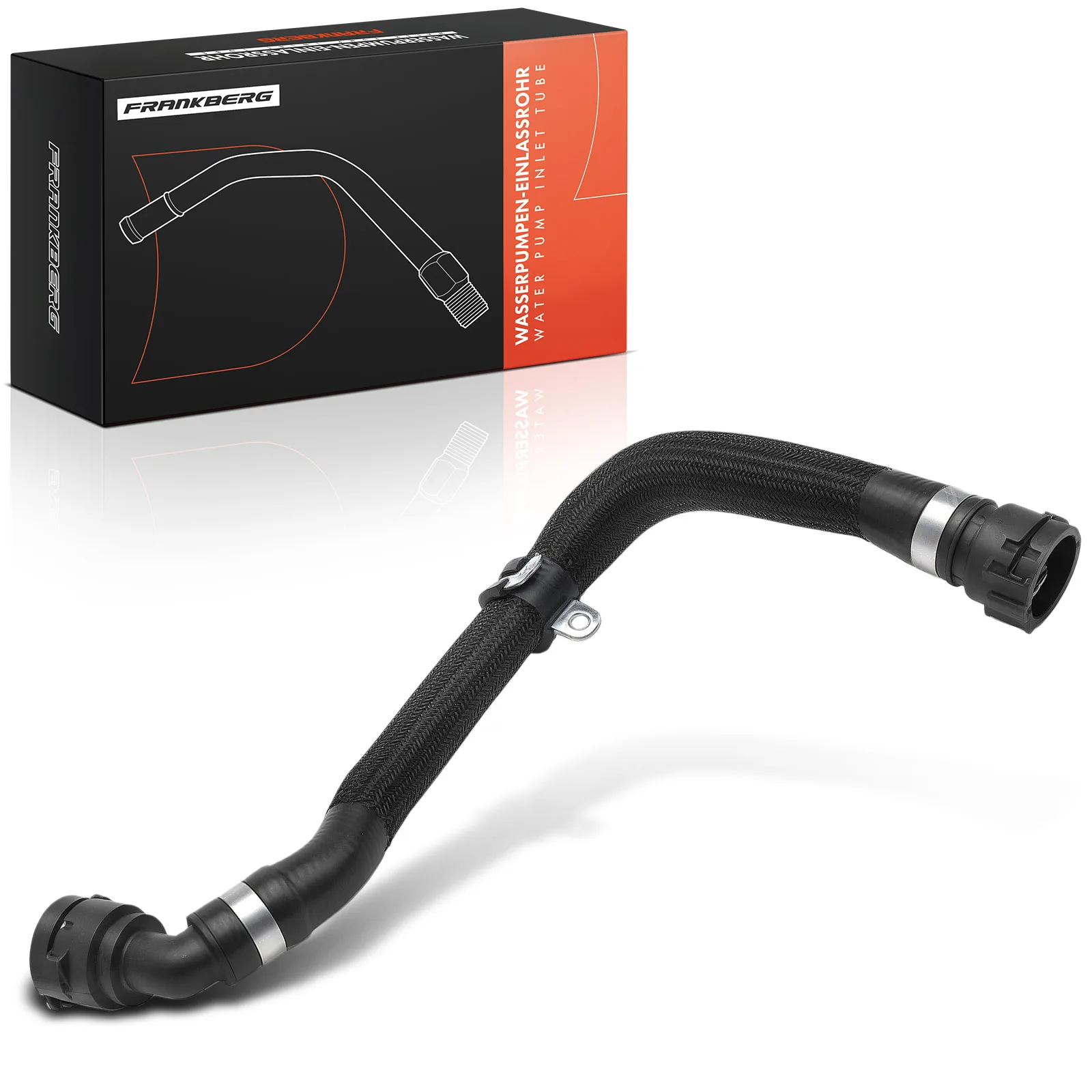 Frankberg 1x Kühlerschlauch Wasserschlauch Motorraum für Porsche Macan 95B 2017-2018 95B121049G 95B121049B