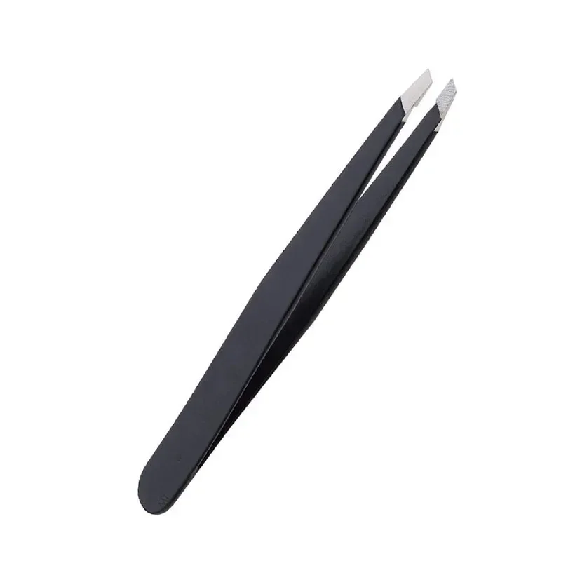 Tondeuse à sourcils, pince d'extension de cils, pince à épiler les cheveux, pince à sourcils en acier inoxydable, outils de beauté de maquillage pour femmes, 1 pièces