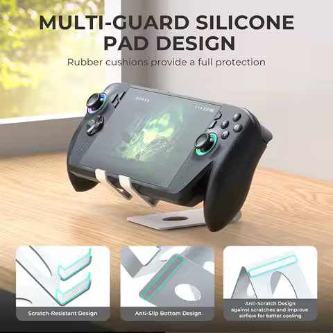 All-In-One Handheld Storage Bracket For ROG Xbox Ally/ROG Xbox Ally X And For Switch 2/For Steam Deck Etc. Handheld Storage Rack