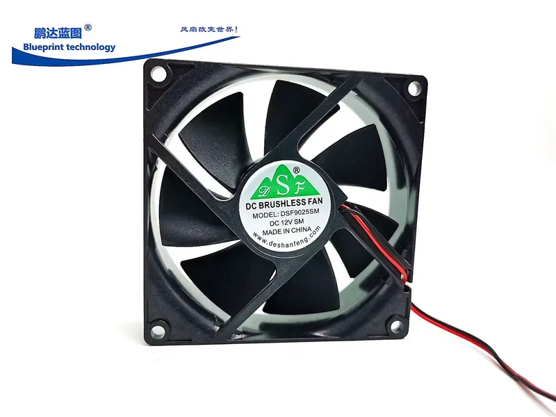 New Dsf9025sm 9225 9025 12v0.23a round 9.2cm Chassis Computer Source Cooling Fan
