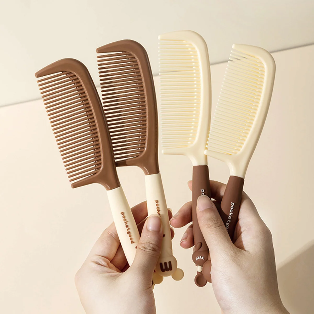 Cartoon Hair Comb, Cartoon Mouse And Rabbit Shaped Hair Comb For Women And Students, Hair Styling Tool.