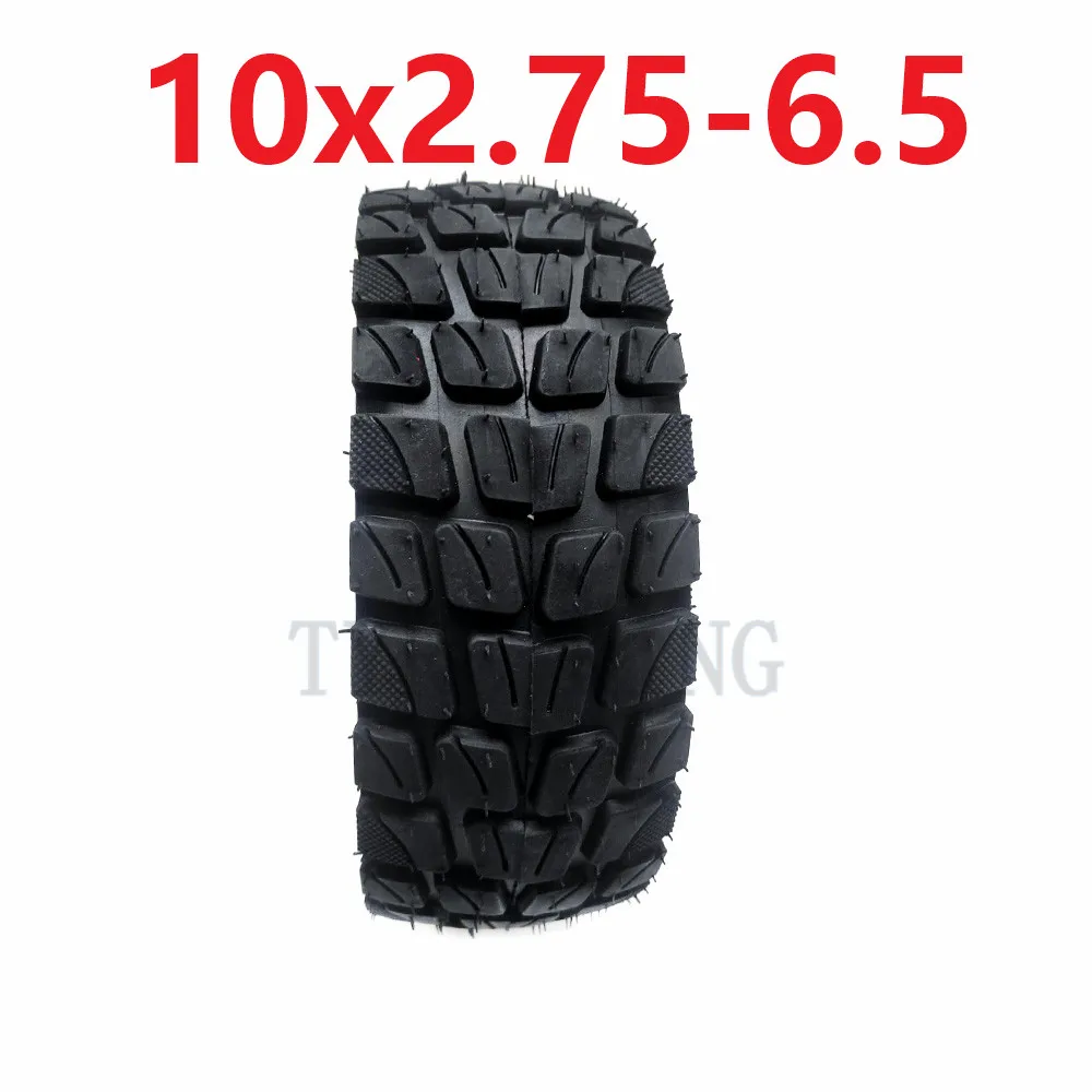 10x2.75-6.5 Tubeless Tire for Electric Scooter Upgrade 10x2.70-6.5 Off-road Vacuum Tyre