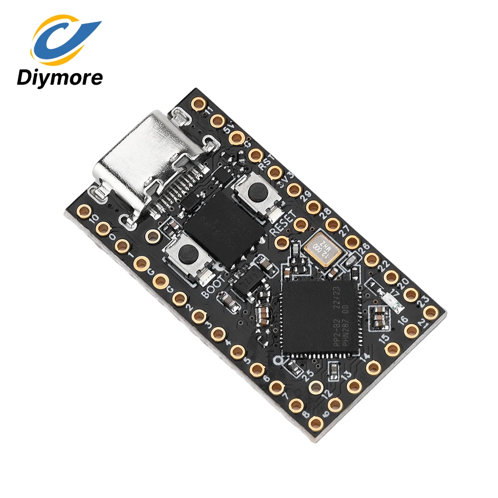 Pro Micro RP2040 Mini Development Board Based on Raspberry Pi Type-C Interface RP2040 Core Microcontroller