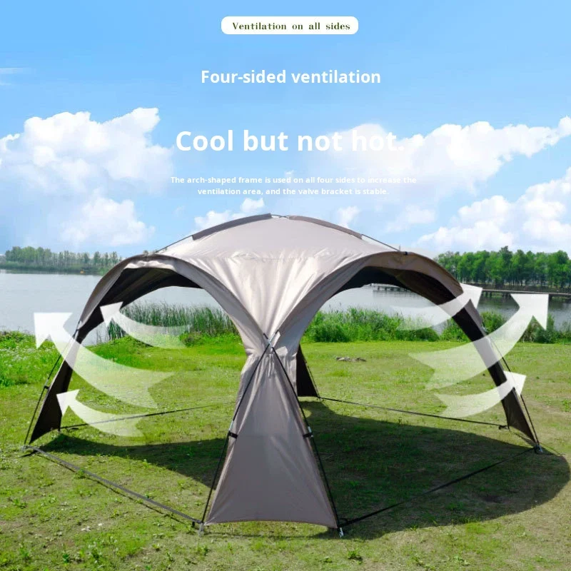 Dome canopy Oxford summer tent oversized shade outdoor camping picnic park portable weatherproof