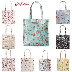 Cath Kidston Snoopy Torba na ramię z nadrukiem na płótnie Prosta, wszechstronna, przenośna, wodoodporna torba na zakupy 33 * 34 * 9 cm