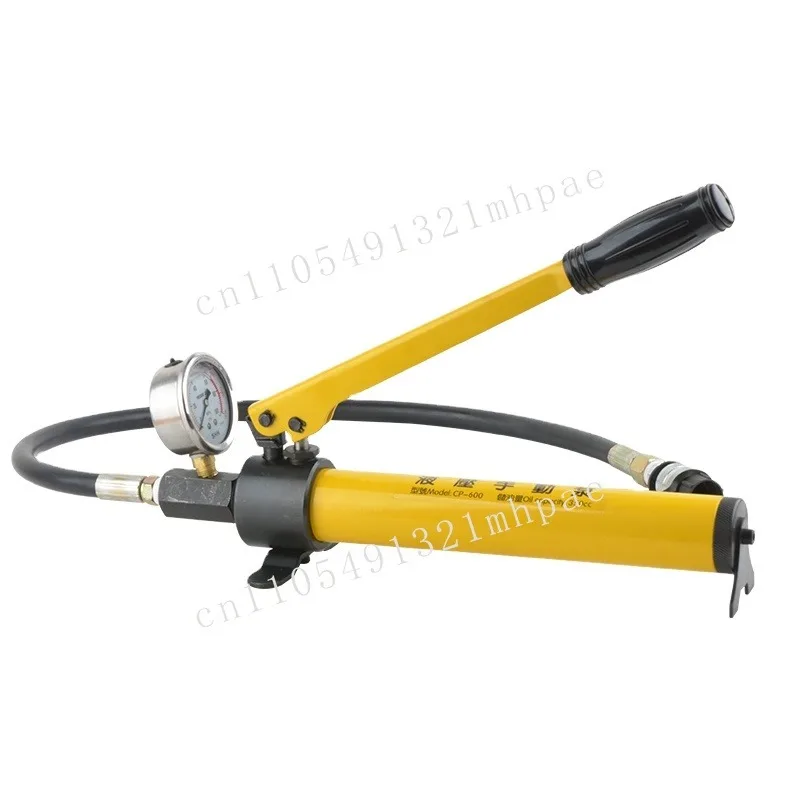 

CP-180 Portable Manual Hydraulic Manual Pump Single Action 700bar High Pressure Oil Pump