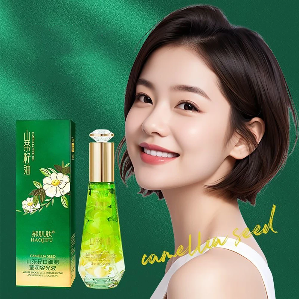 Camellia Seed Golden Peptide Essence Facial Care Brighten Moisturizing Soothing Oil Control Face Serum Korea skin care products