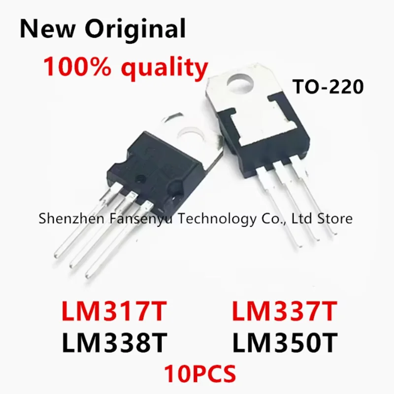 

(10piece)100% New Original LM317T TO-220 LM317 LM350 LM337 LM338 LM337T LM338T LM350T