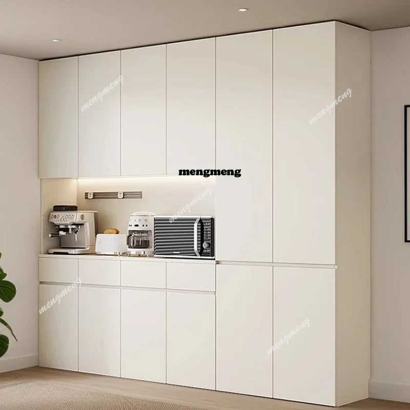 New arrive Wine Display Showcase For Bottles Drankkast Buffet Table Cabinet Canteen Furniture For Wines And Liquors Bartender Ac