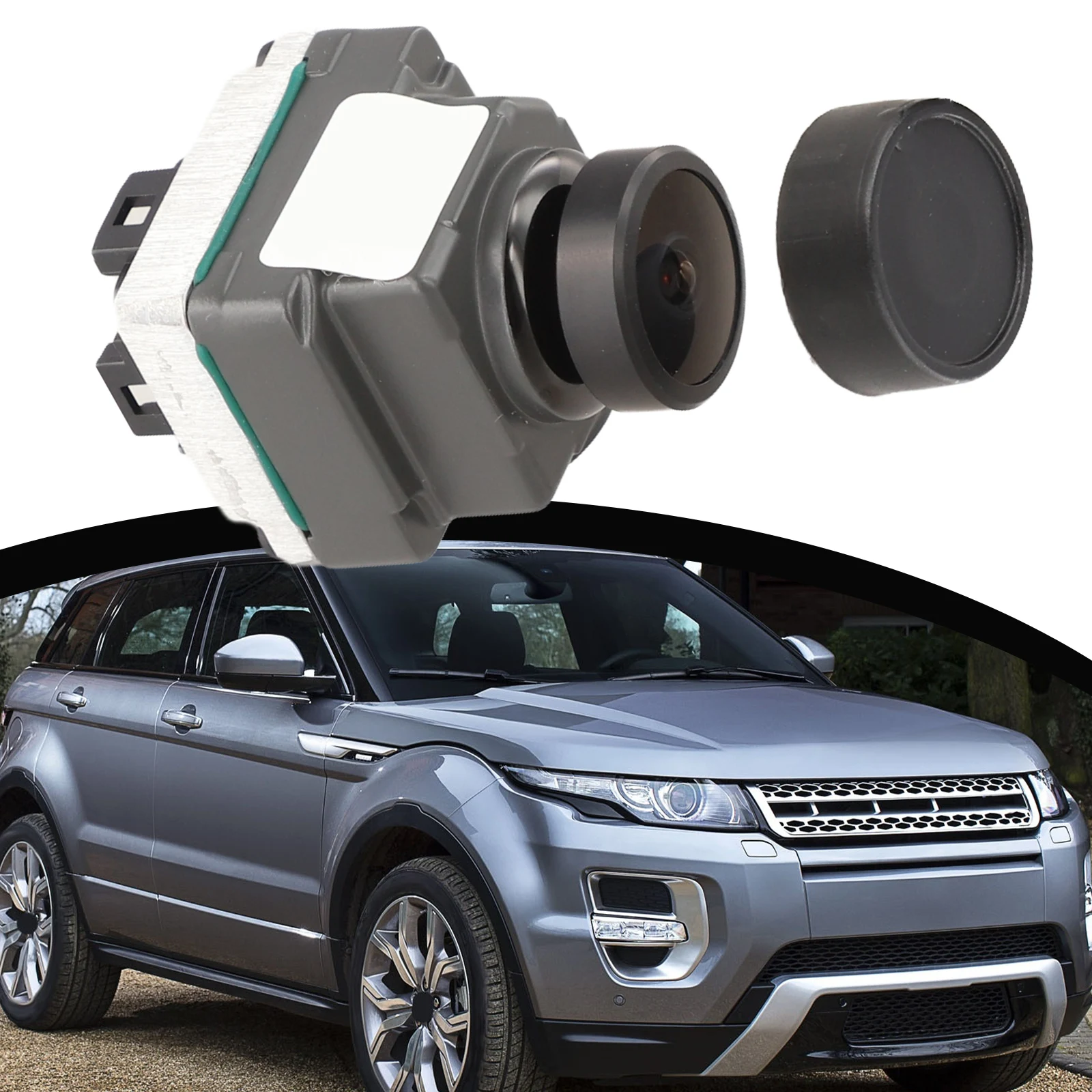 OEM-Spec Rear View Camera HJ3219G590BD for Range Rover Evoque Back-Up Parking Camera with ABS Housing and Metal Components