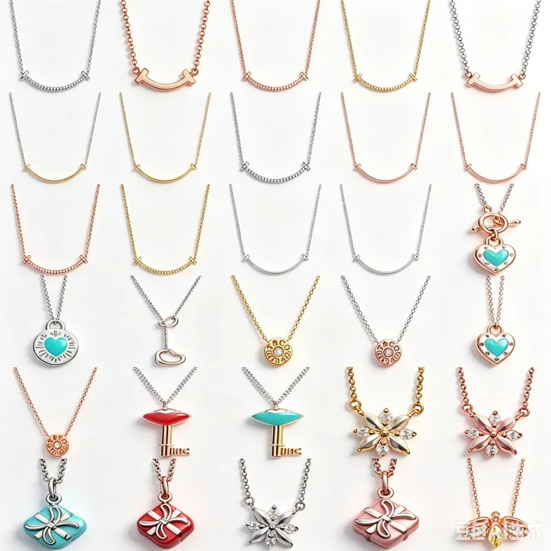 

Cross-border Best-selling 925 Pure Silver Heart-shaped OT Charm Pendant Necklace for Small-scale Collar Chain