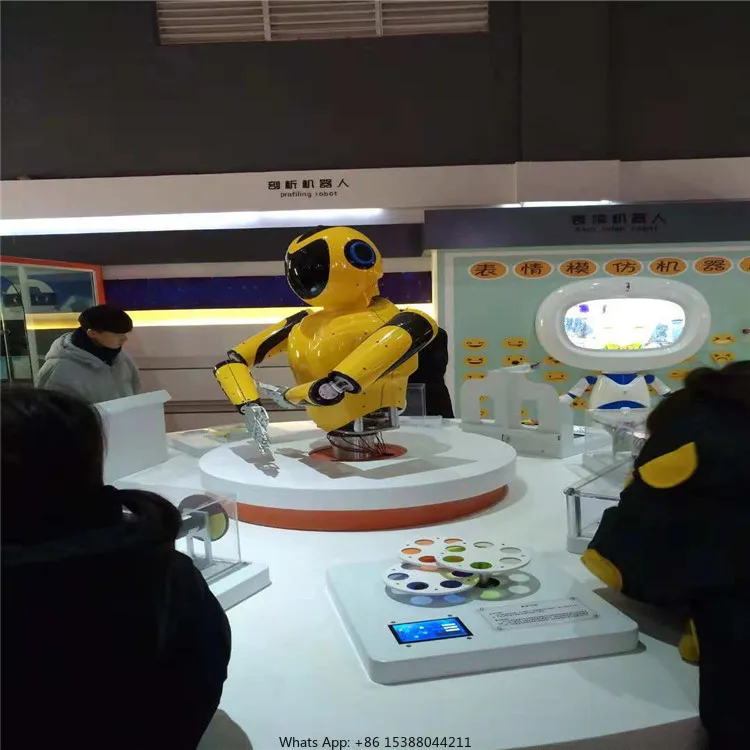 Custom Science And Technology Museum Exhibition Hall Pavilion Intelligent Anatomy Robot Artificial Intelligence Anatomy Robot