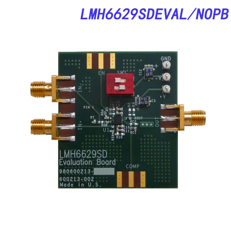 

LMH6629SDEVAL/NOPB усилитель IC Инструменты для разработки LMH6629SD оценочная плата